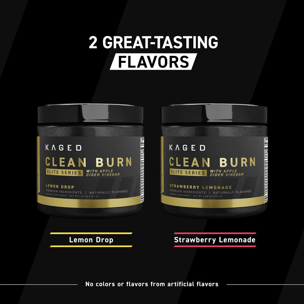 Kaged Clean Burn Elite with L-tyrosine and capsicum for focus