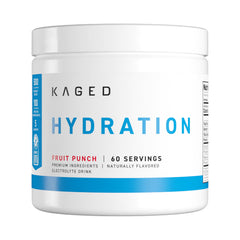 Kaged Daily Hydration bottle showcasing hydration benefits