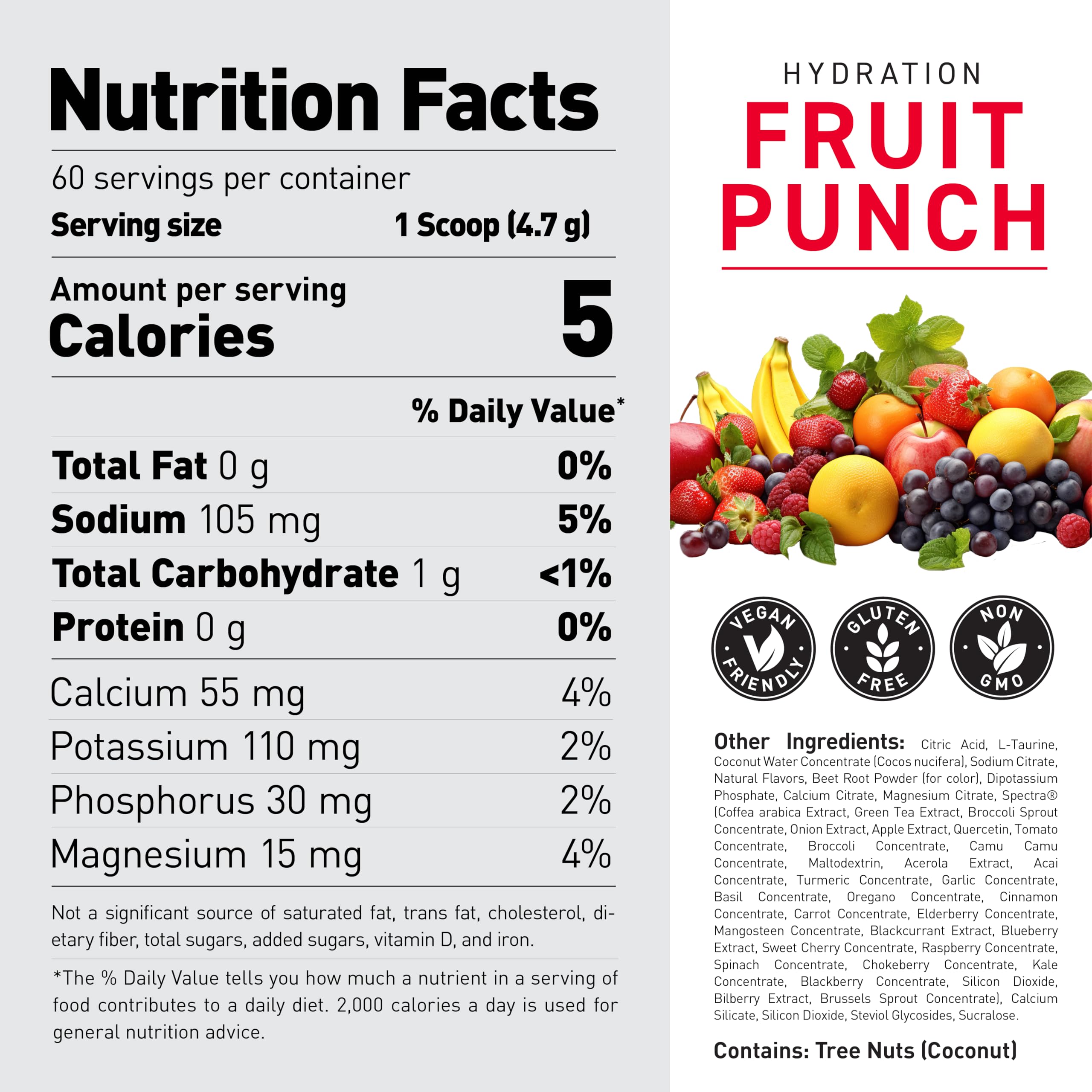 Kaged Daily Hydration citrus flavor for refreshing hydration