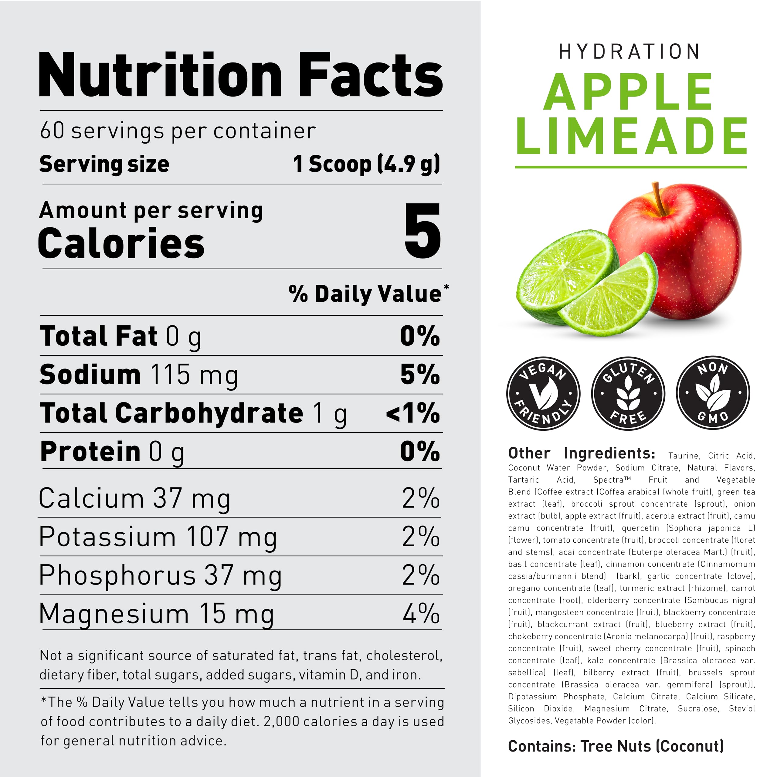 Post-workout HydraCharge Apple Limeade refreshing drink during cooldown