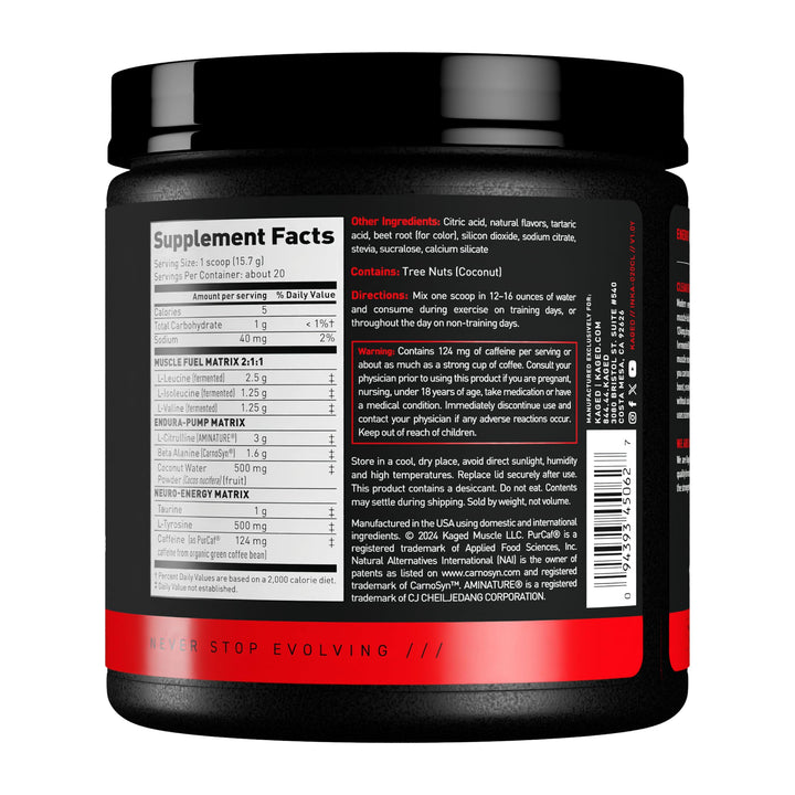 Athlete using Intra-Workout mid-session for performance.