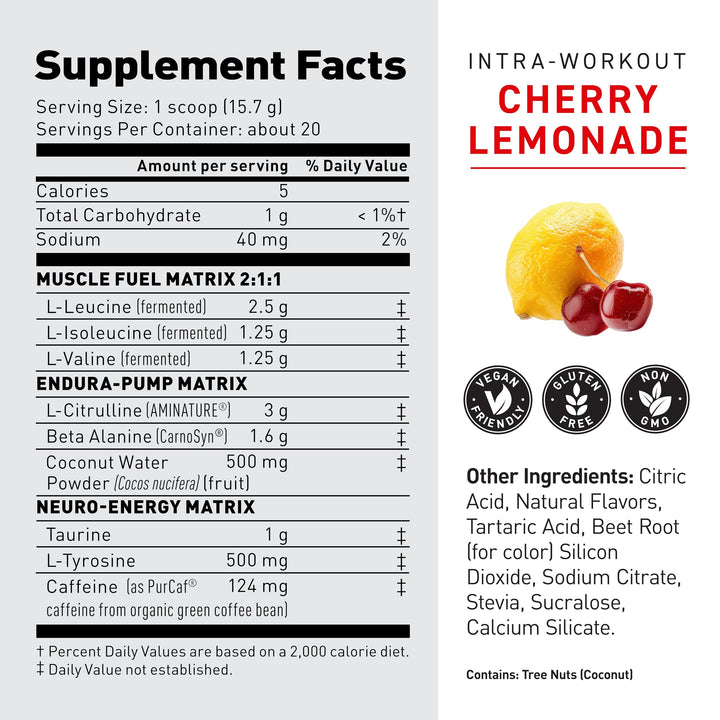 Organic caffeine boost for clean, jitters-free energy.