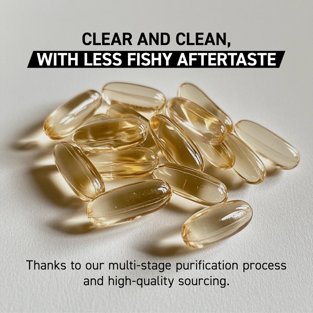 Kaged Omega 3 wild-caught sourcing visual reinforces sustainable practice.