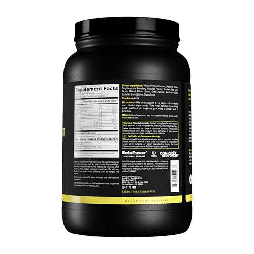 Kaged Post Workout Protein iced lemon cake scoop for easy serving after training.