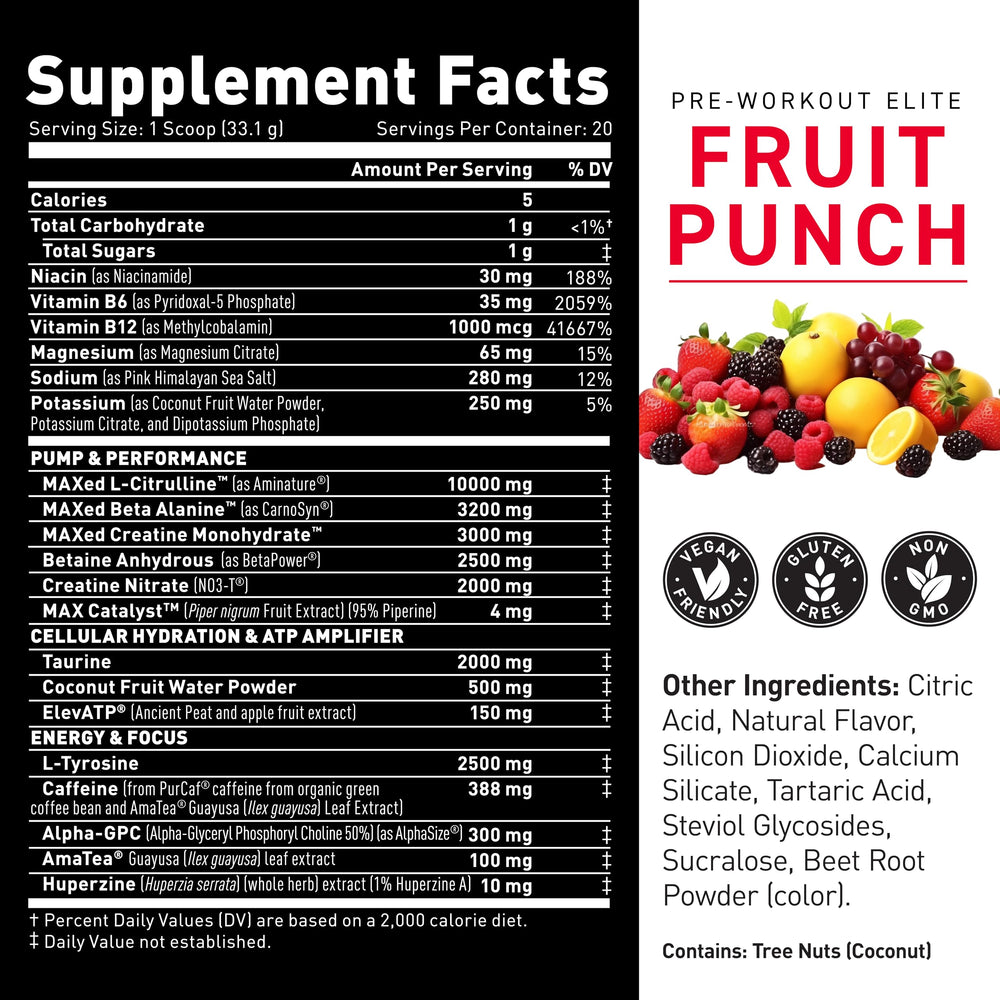 MAXCatalyst aiding absorption of L-Citrulline and Creatine in Kaged Elite formula.