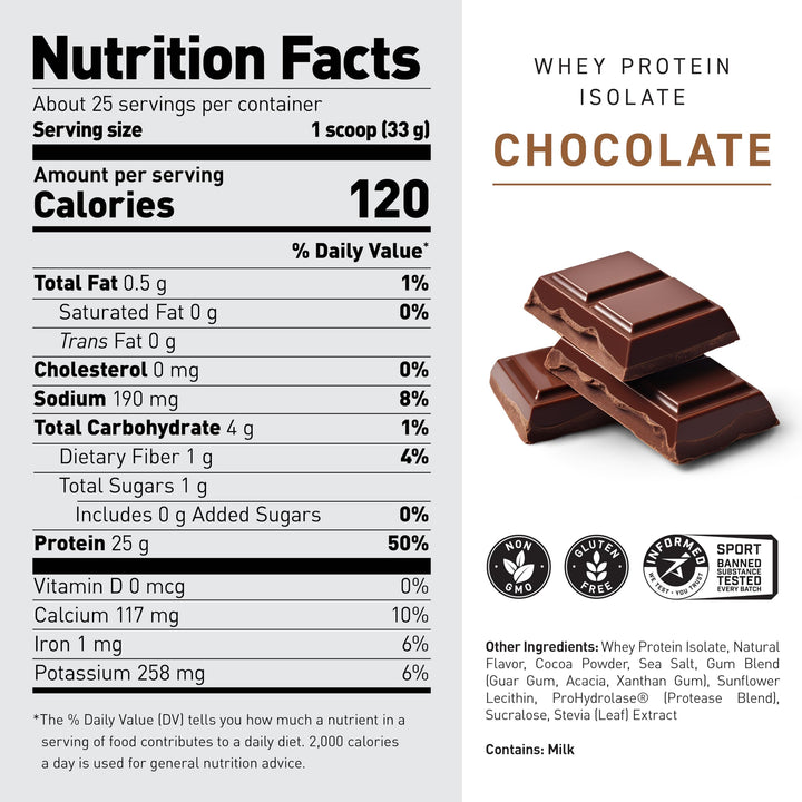 Creamy chocolate shake by Kaged after training for post-workout fuel