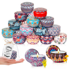 KaGrbves 24-pack scented candles gift set packaging, ideal for wedding favors and party gifts.