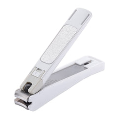 KAI 119 nail clipper side view showing curved blade and grip