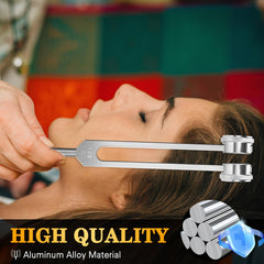 KAIGESZAD travel-friendly tuning fork ready for on-the-go wellness