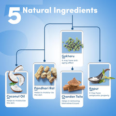 Kailas Jeevan application on dry skin close-up shows nourishing care.