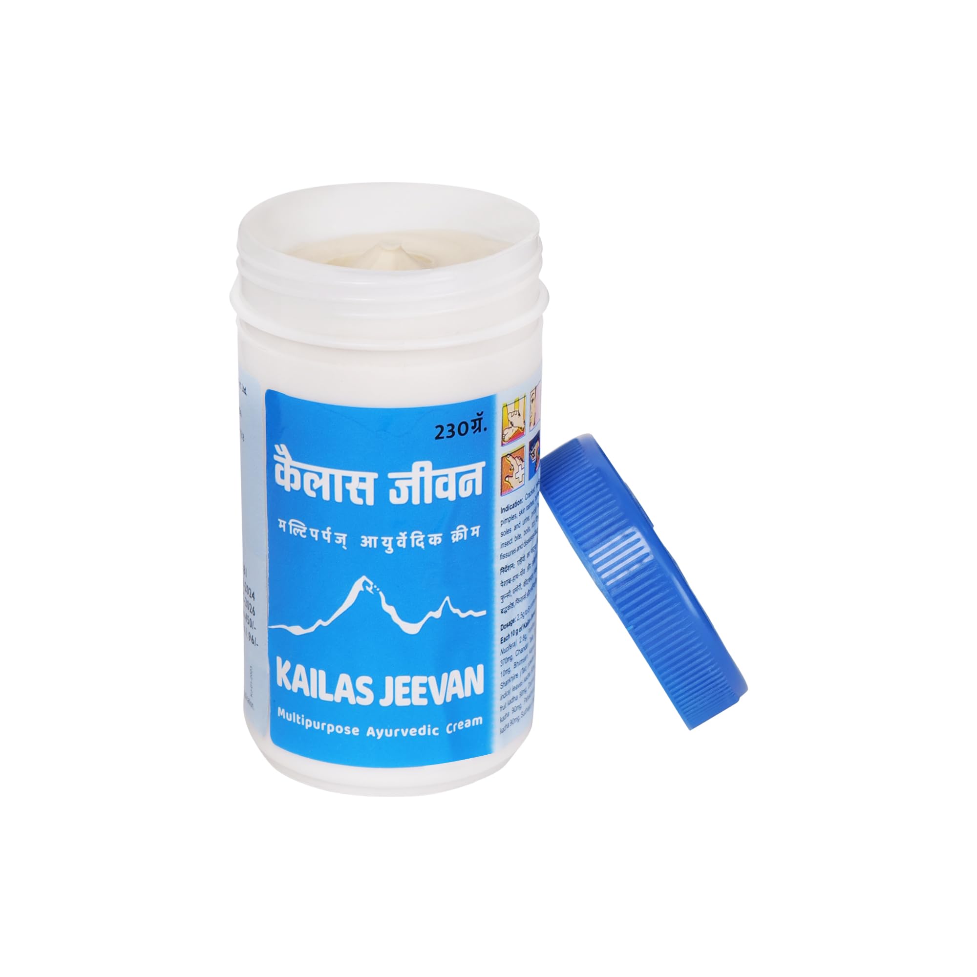 Kailas Jeevan applied on minor cuts and bruises area for gentle relief.
