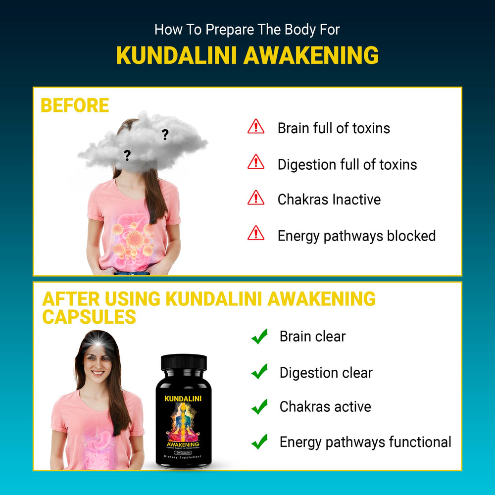 Kailash Herbals Kundalini Awakening capsules in hand for a mindful daily ritual