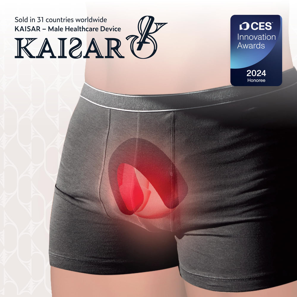 KAISAR red light 630nm and near-infrared 850nm settings for targeted therapy.