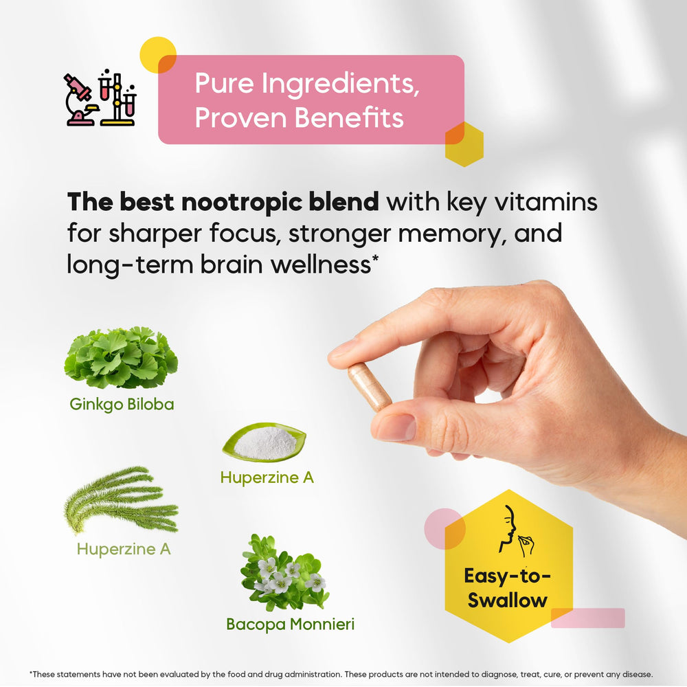Kaitamin ingredients: Huperzine A close-up highlighting cognitive wellness potential.