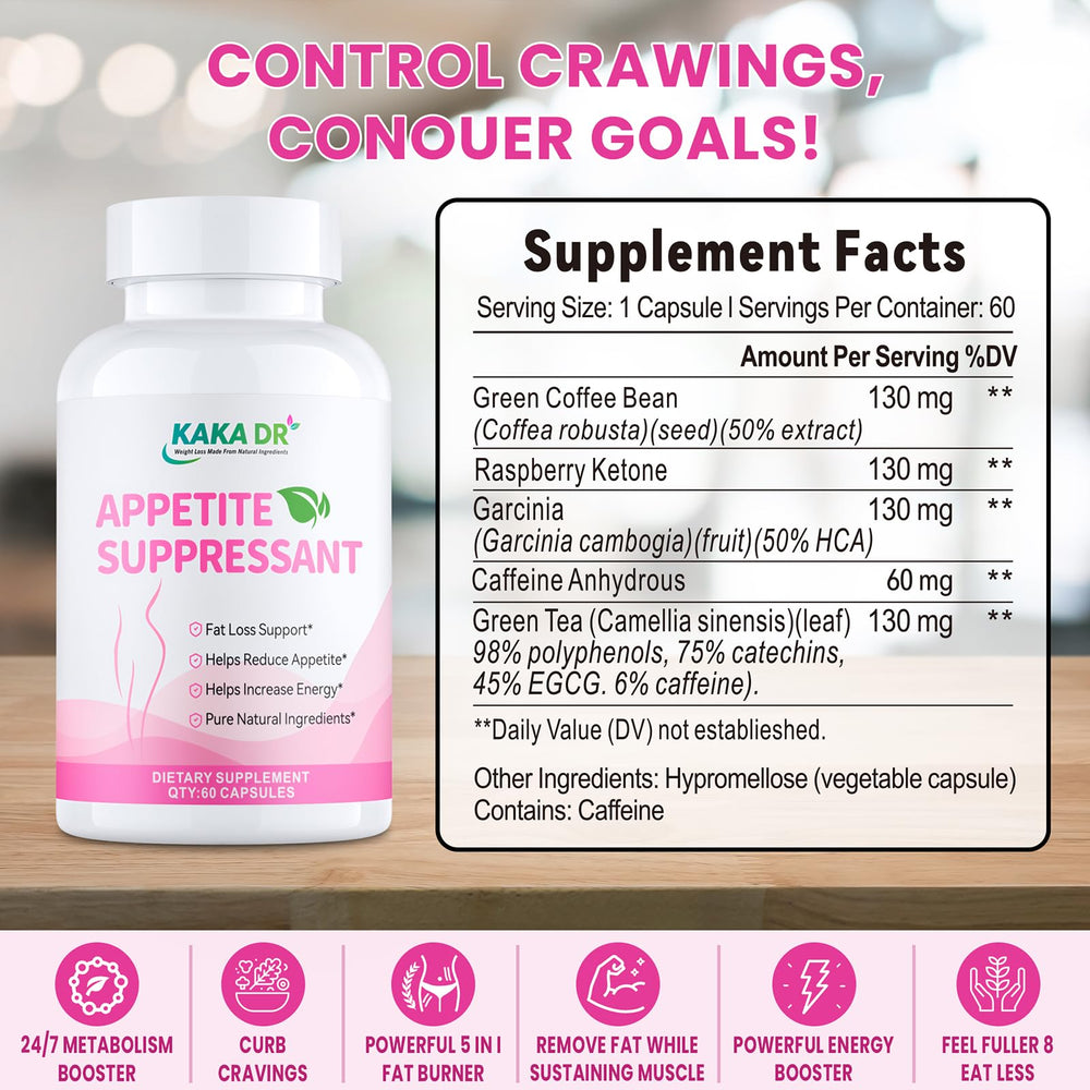 KAKA DR supports fat breakdown with natural metabolism.