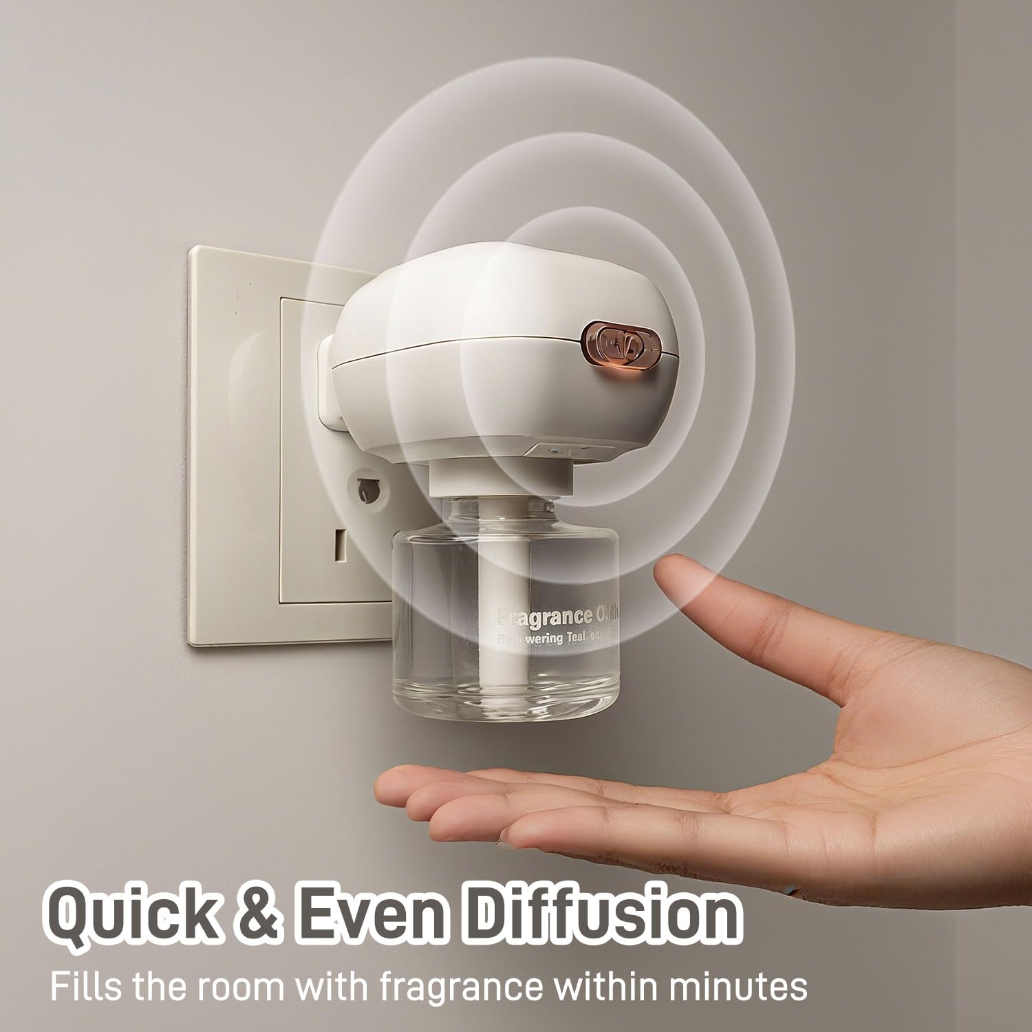 KAKABUBBLE diffuser with odor-elimination action helps freshen air