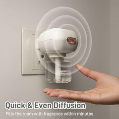 KAKABUBBLE diffuser with odor-elimination action helps freshen air