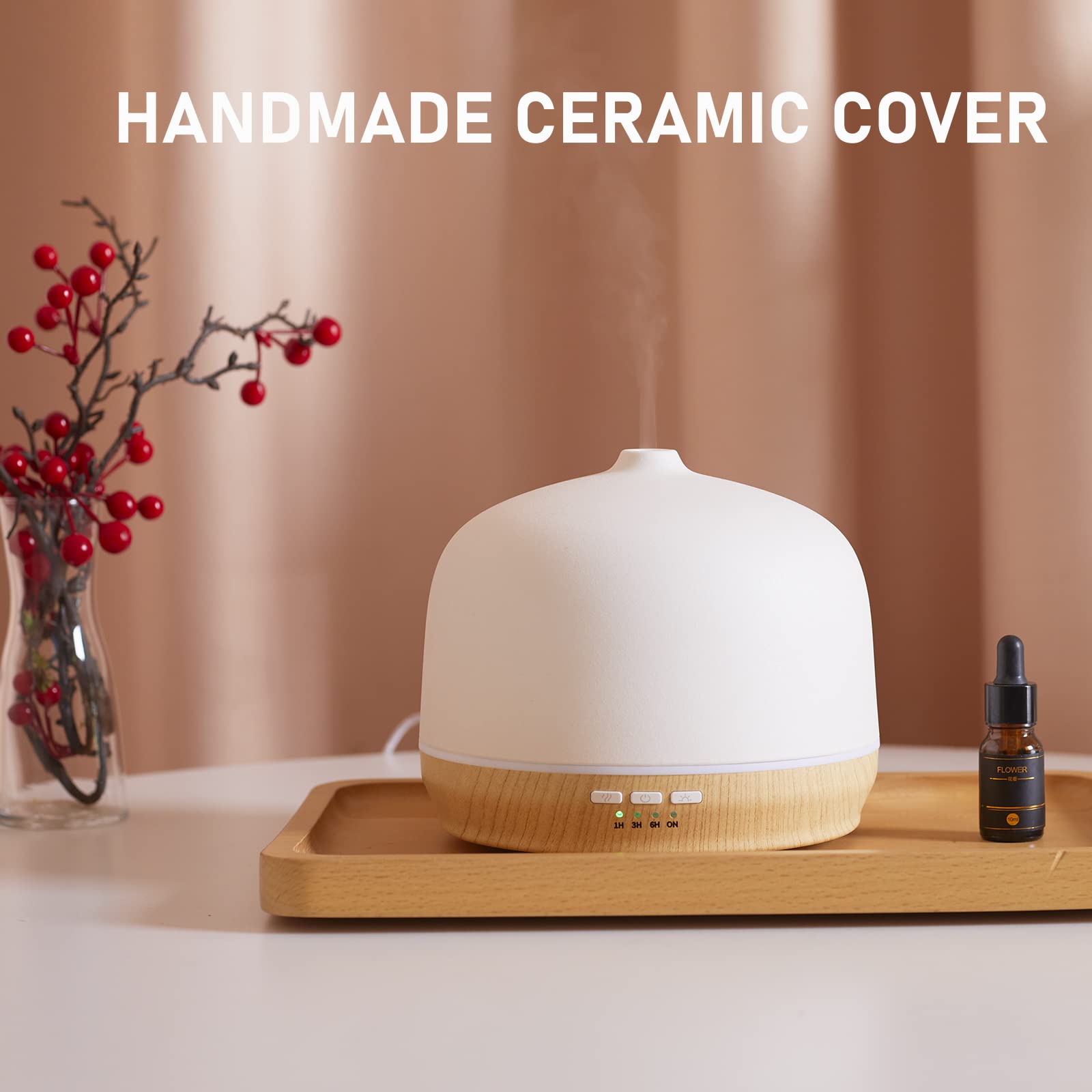 Kakoda diffuser 500ml capacity for long-lasting aroma in large rooms.