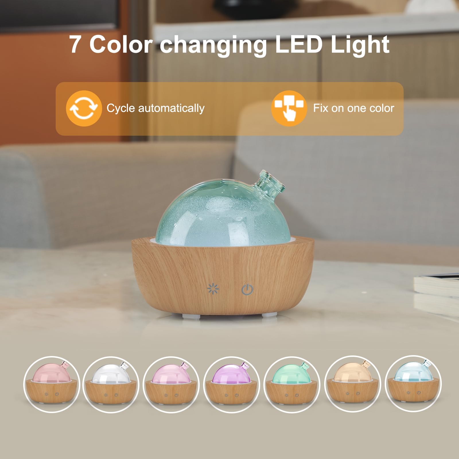 Kakoda diffuser ideal for bedrooms, nightstands, and desks