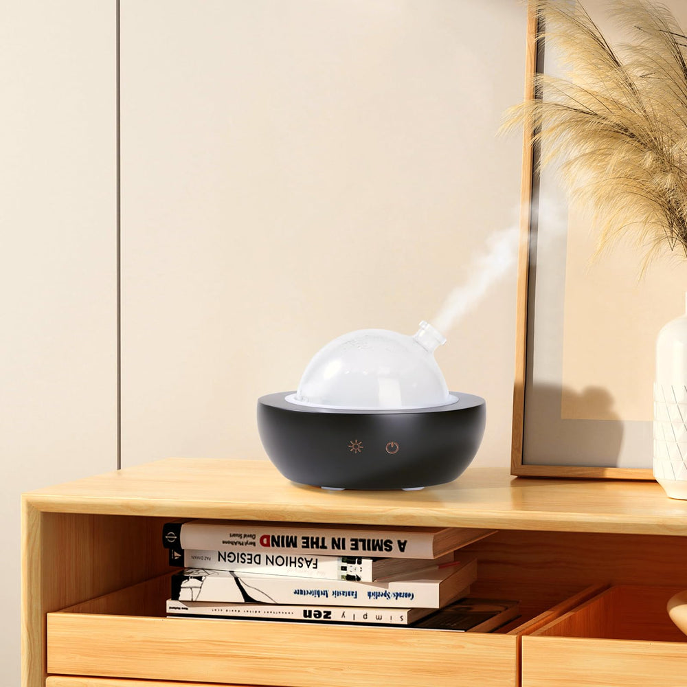 Kakoda diffuser is a compact desktop humidifier for home or office.