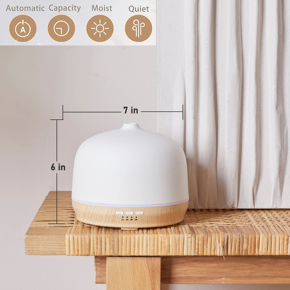 Kakoda diffuser operates quietly for peaceful spaces.