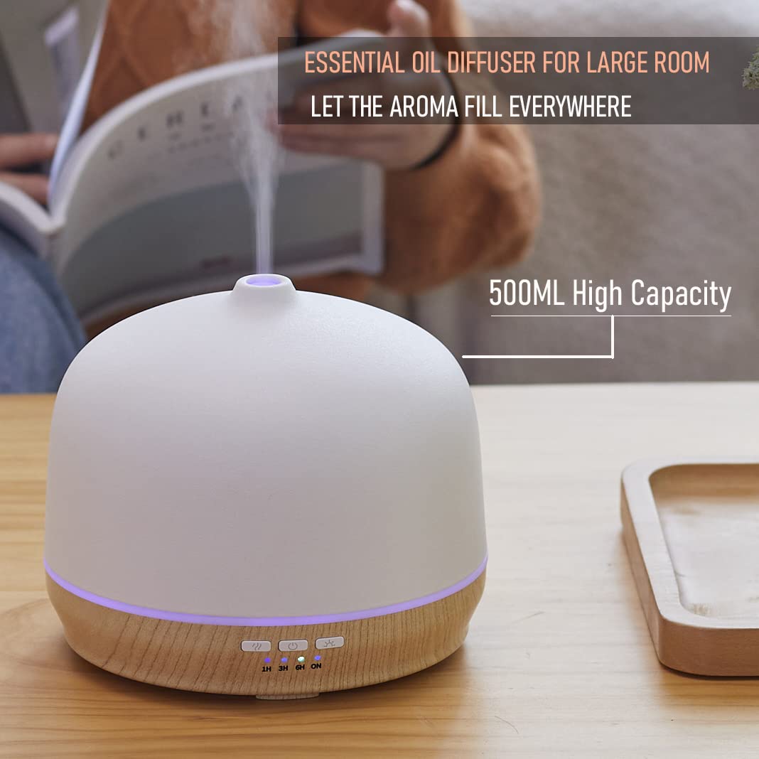Kakoda diffuser with timer settings for customizable aromatherapy sessions.