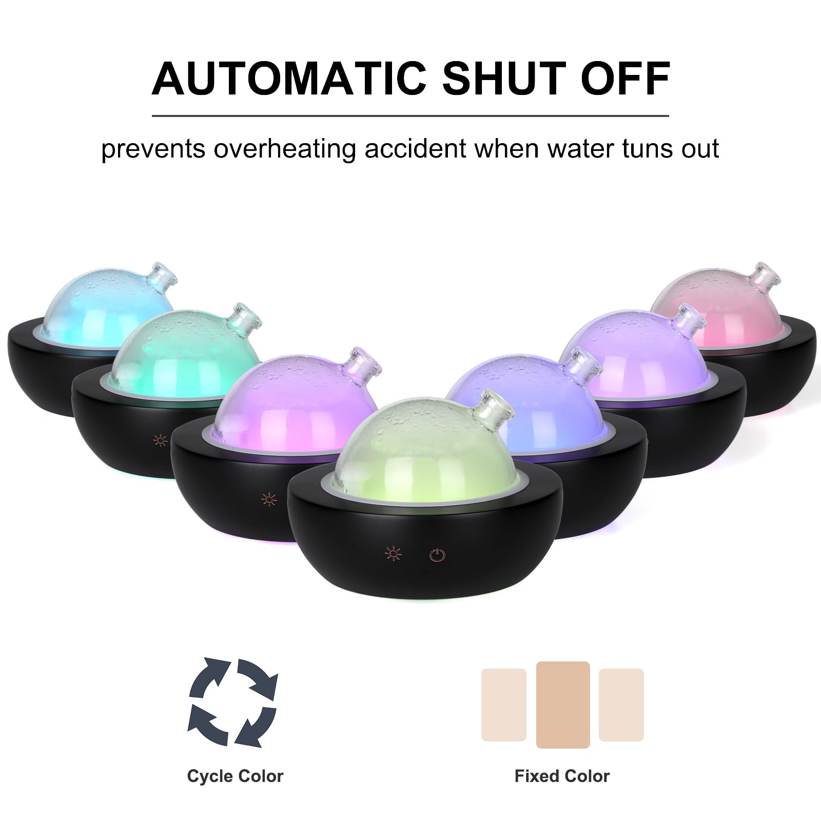 Kakoda diffuser operates quietly, ideal for sleep, study, or work.