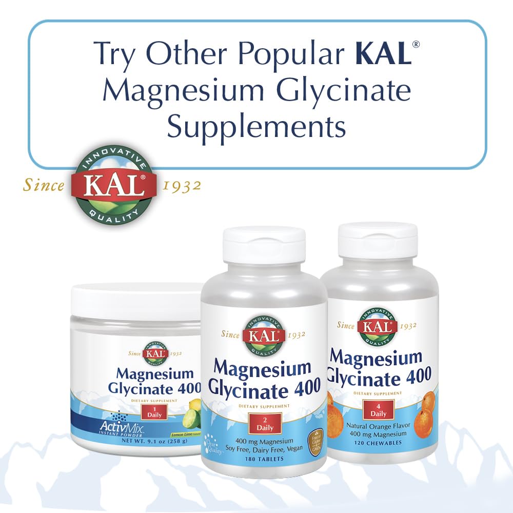 KAL 250-count bottle packaging emphasizes long-lasting supply and value.