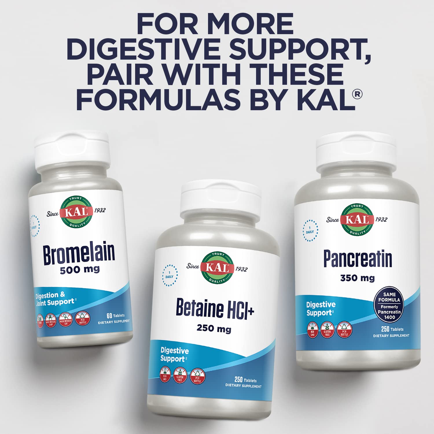 KAL Acidophilus ProBiotic-4 serving guide up to 3B CFU daily