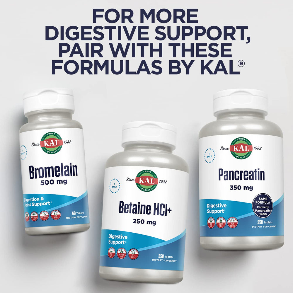 KAL Acidophilus ProBiotic-4 serving guide up to 3B CFU daily