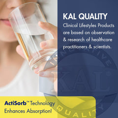 Kal Beyond Artichoke-Guggul tablets scene highlighting botanical blend for daily nutritional support.