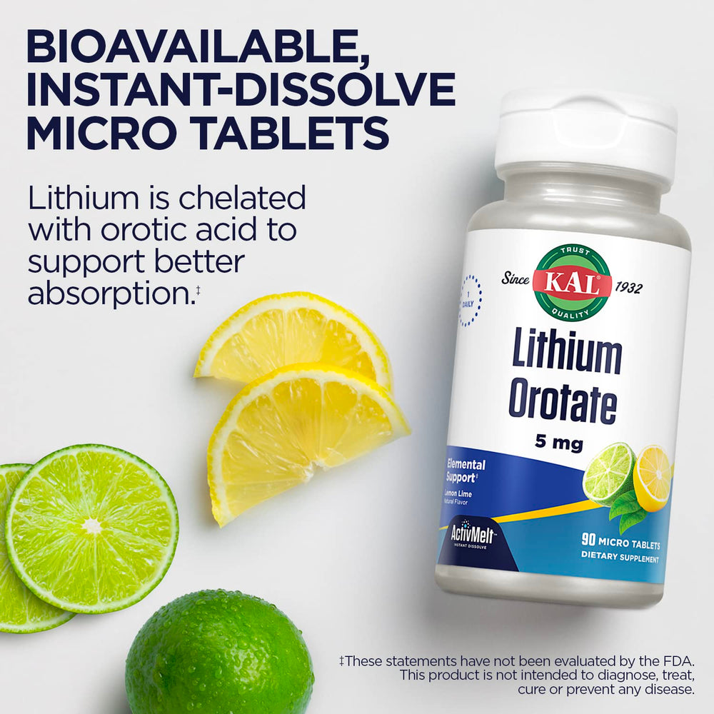 KAL bottle label indicating lab-tested quality and Utah-made production.