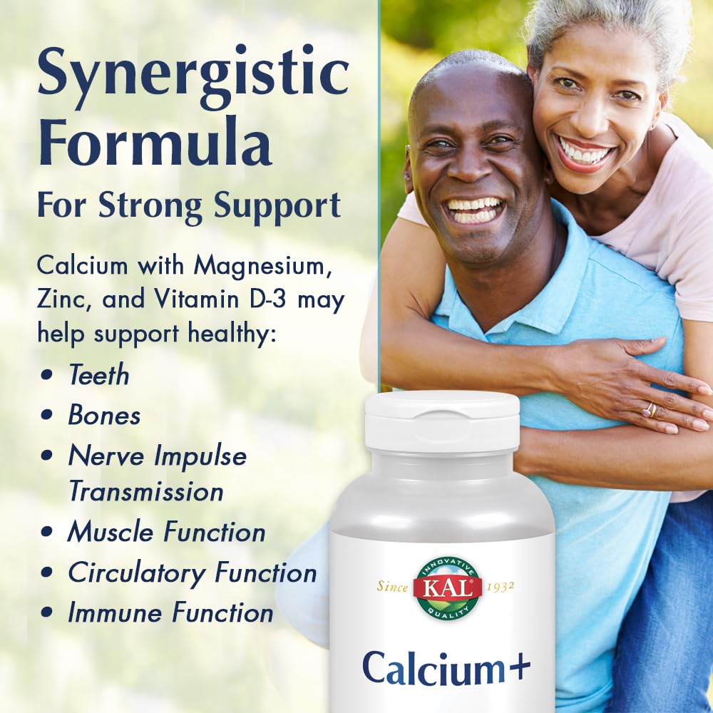 KAL Calcium Plus Softgels capsules illustrate ActivGels for easy swallowing.