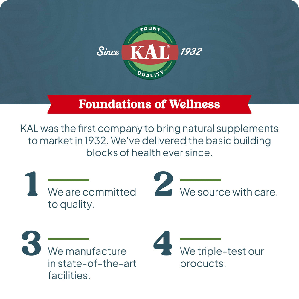 KAL Calming Magnesium powder dissolves quickly in water.