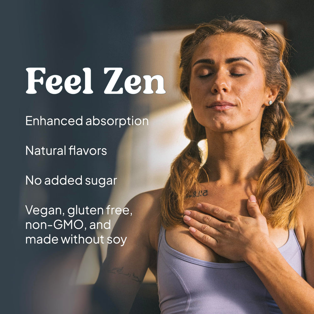 KAL Calming Magnesium 40 servings with a convenient scoop.