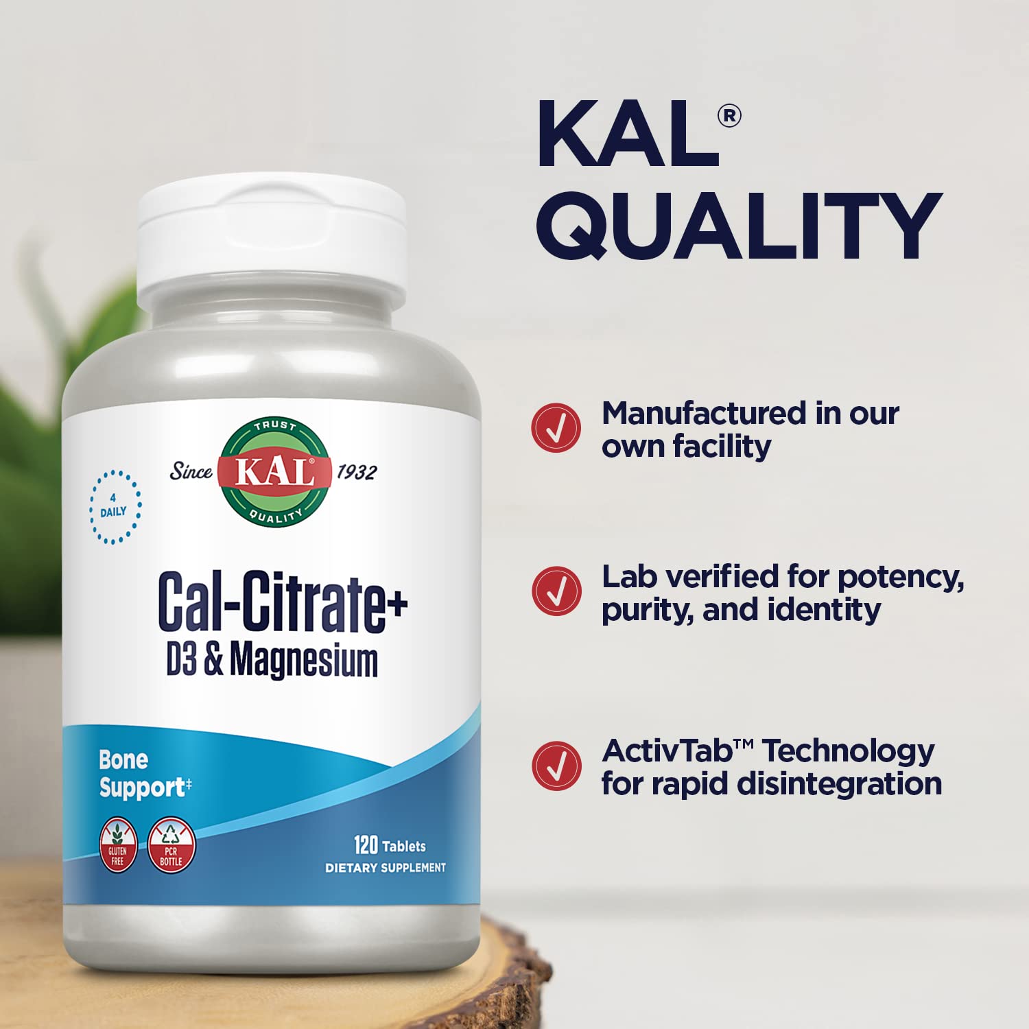 KAL eco-friendly PCR bottle packaging reducing plastic waste