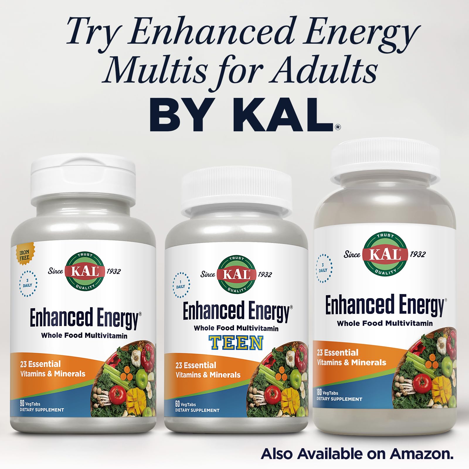 Kal Enhanced Energy on-the-go use suits teens between classes.