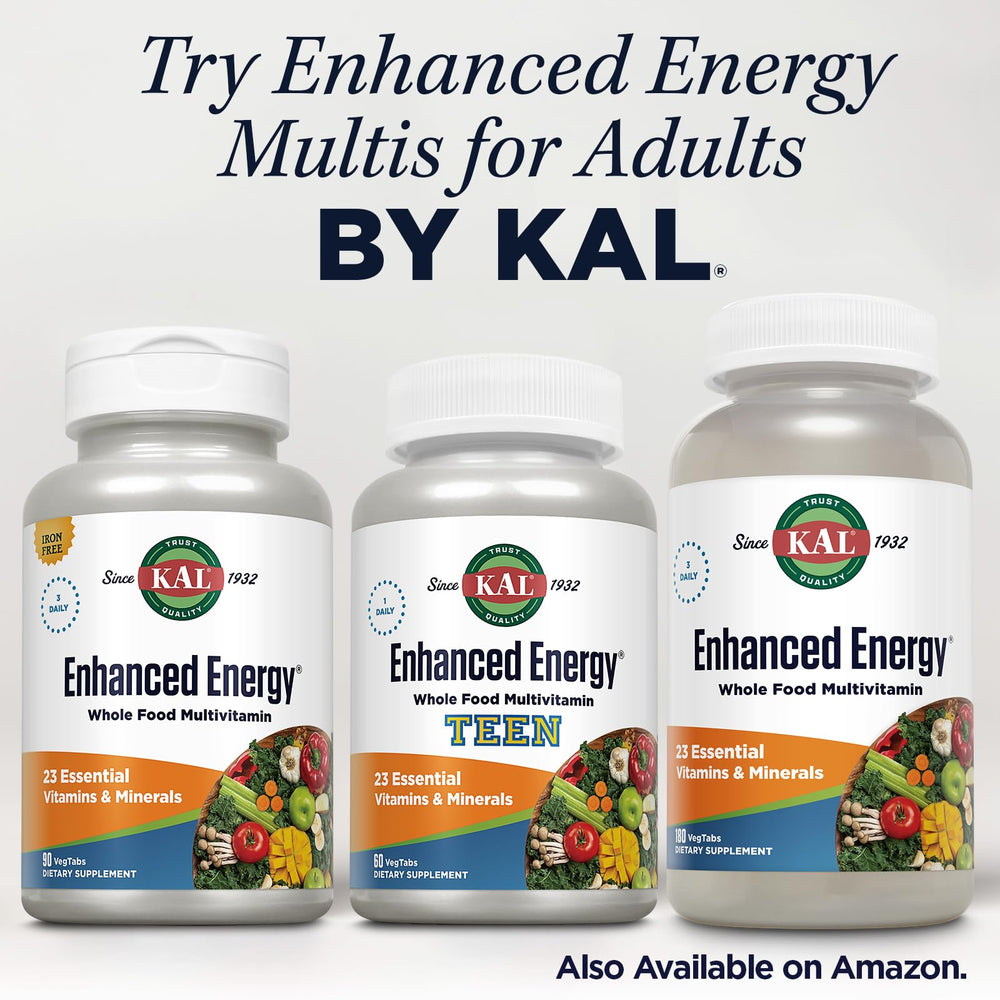 Kal Enhanced Energy on-the-go use suits teens between classes.