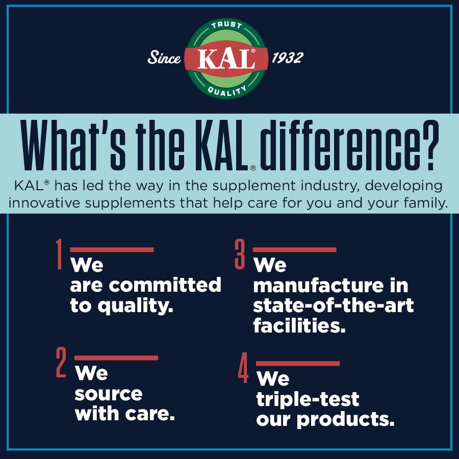 KAL GMP-certified label signals strict quality controls