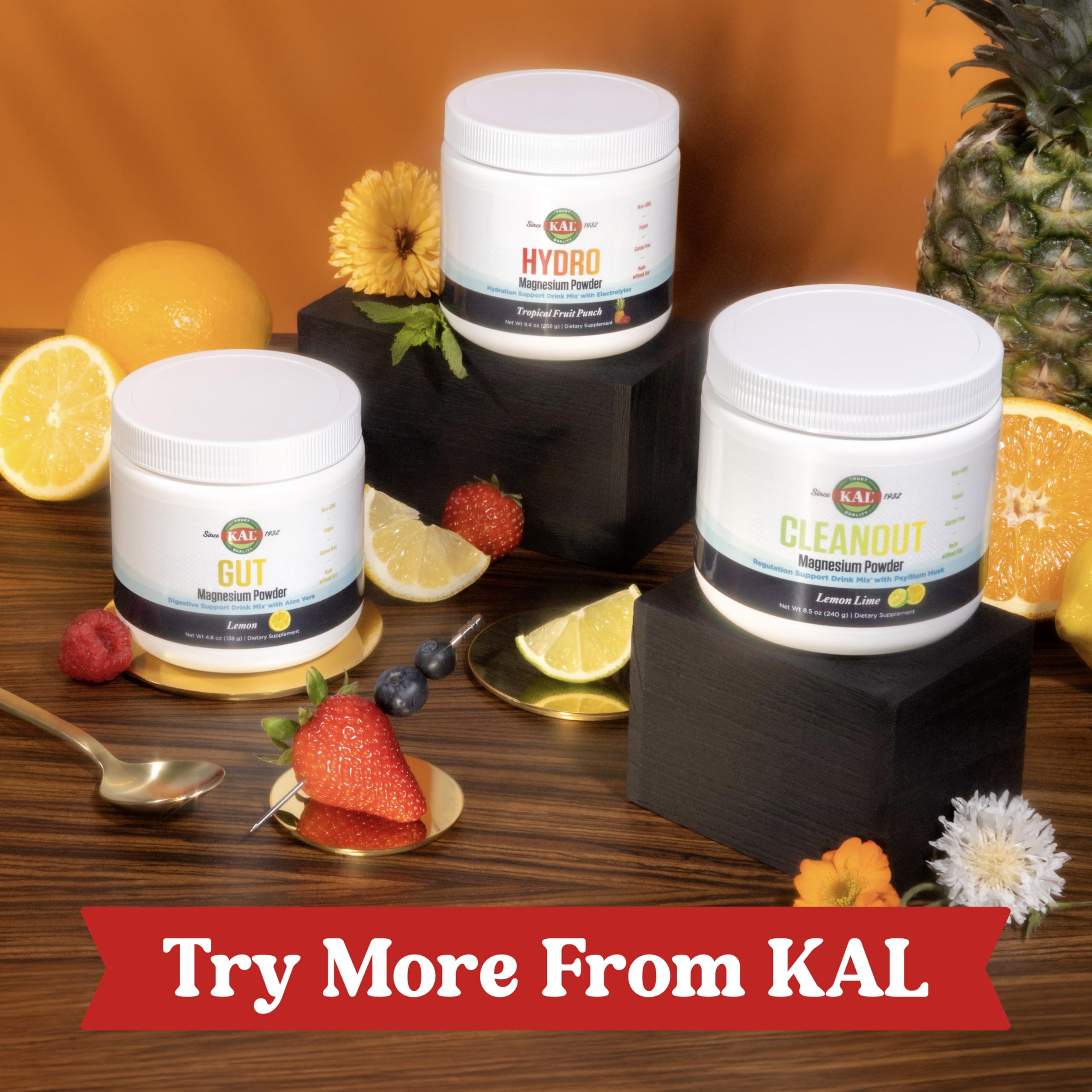 Athlete drinks KAL Hydro Magnesium Plus Electrolytes after a workout for hydration.
