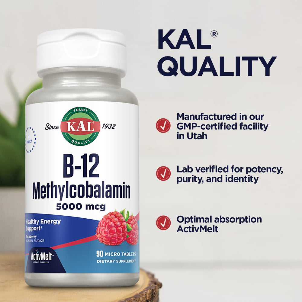 KAL lab-verified purity seal confirms potency and quality.