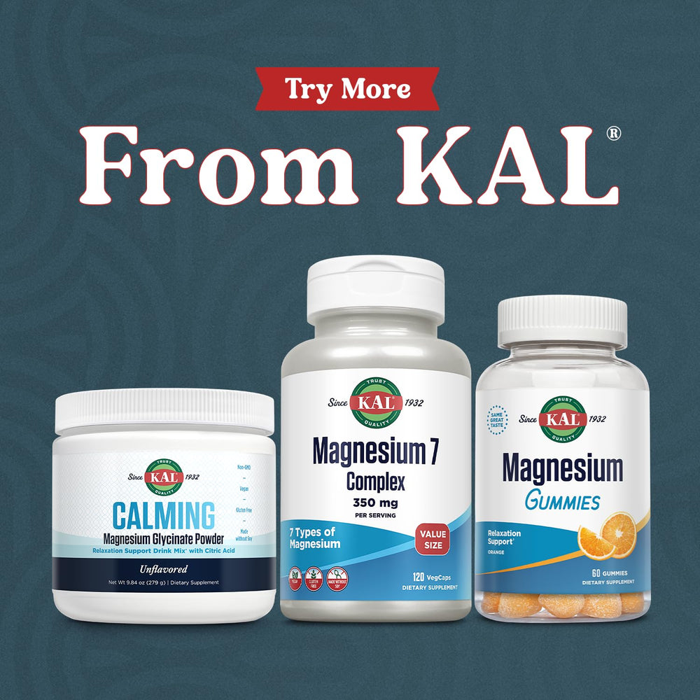KAL Magnesium Complex 7 quality lab testing at GMP facility