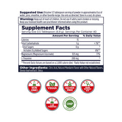 KAL Mood Magnesium Mandarin dosing scoop for precise serving.