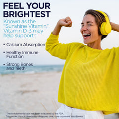 KAL Ultra Vitamin D3 bottle highlights purity and potency of the soy-free formula.