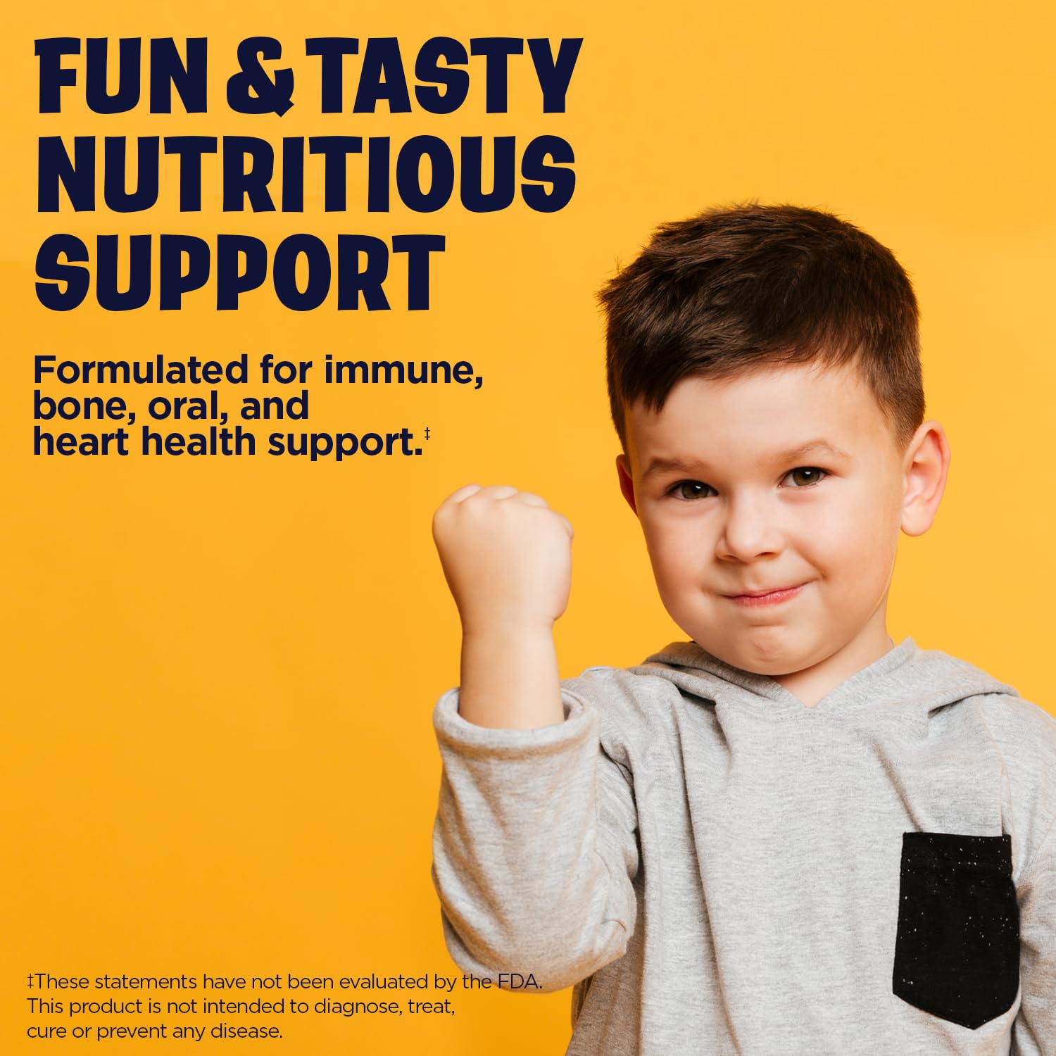 KAL Vitamin D-Rex container showing 90 servings for families