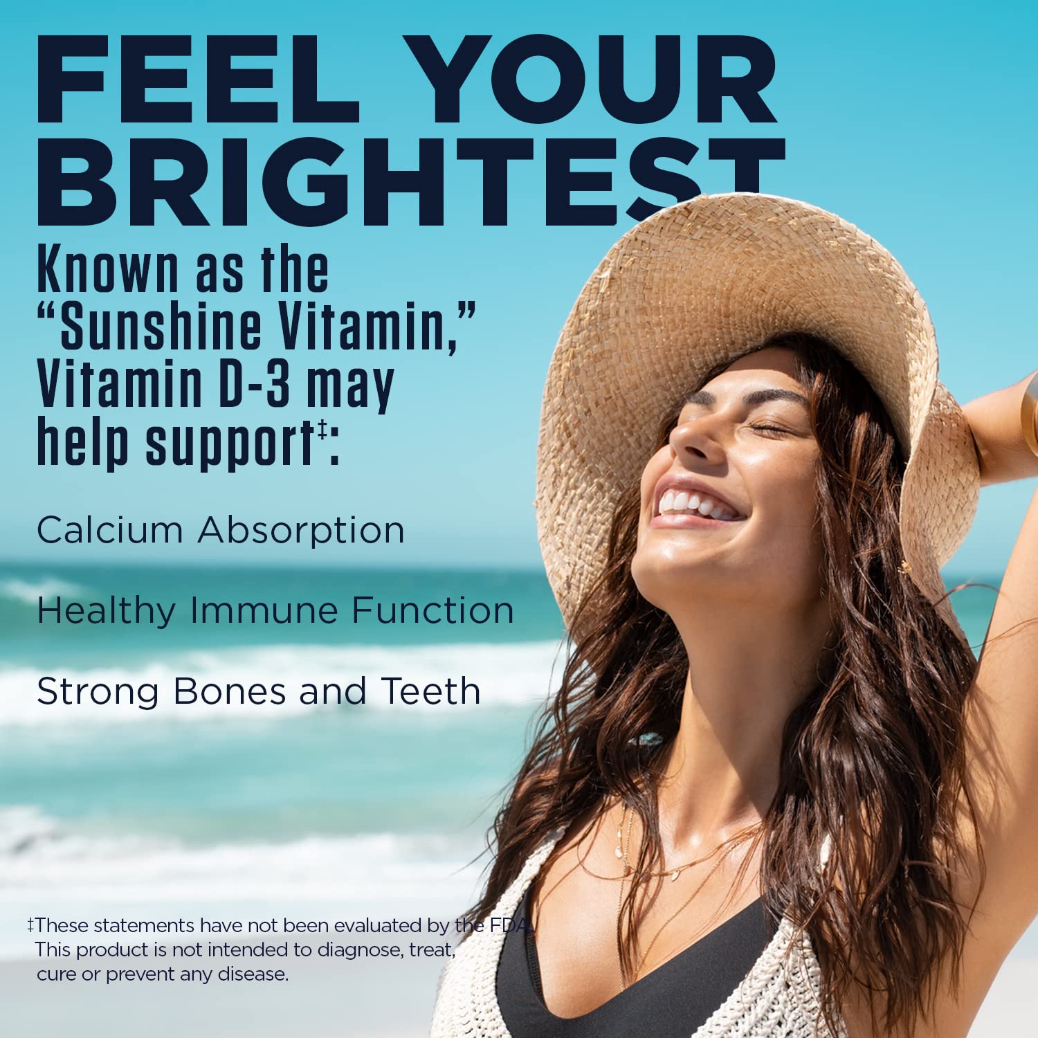 KAL Vitamin D3 immune support bottle signaling daily vitamin routine.