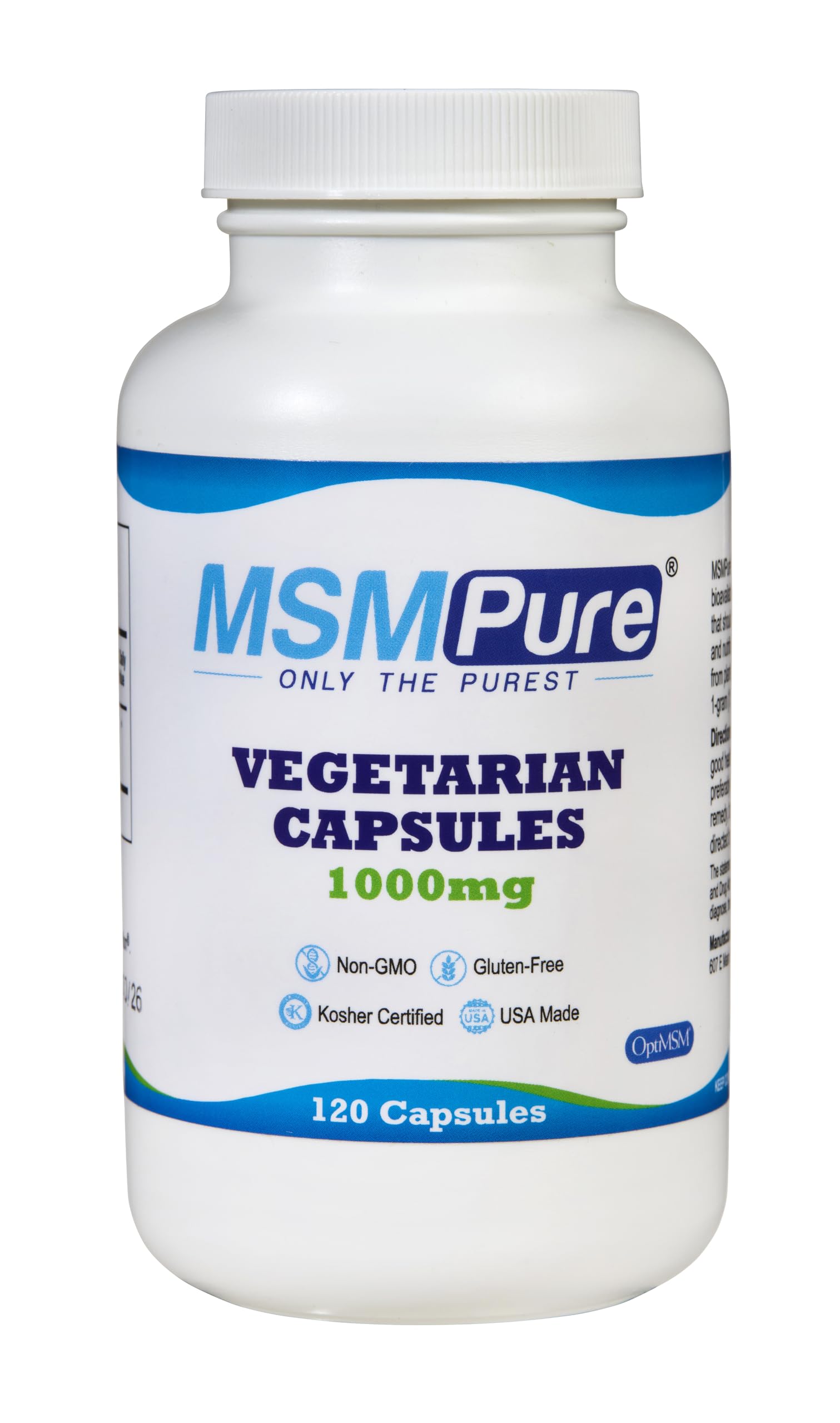 KALA HEALTH MSMPure bottle front for easy daily joint support routines.