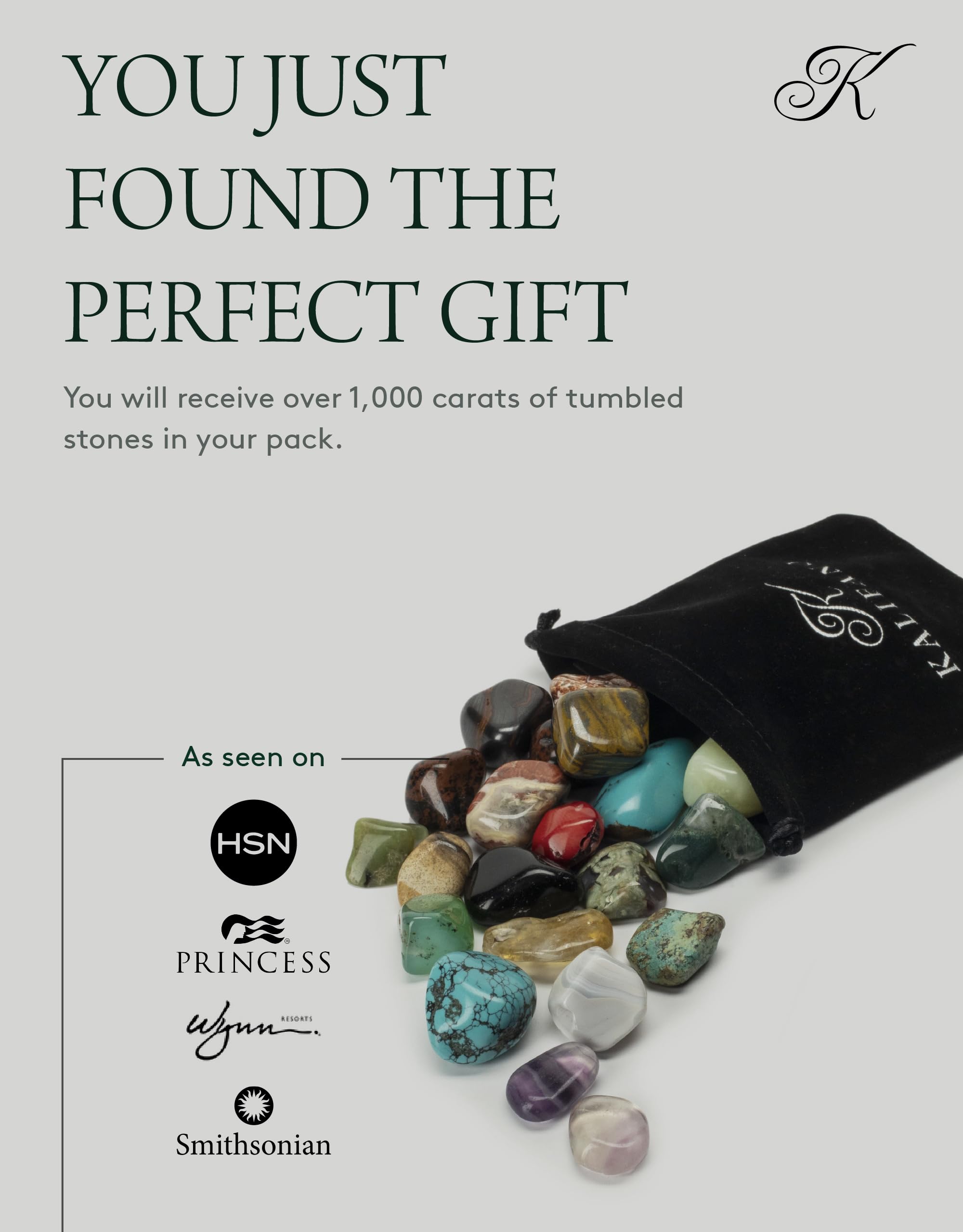 Kalifano decorative stones inspire creative projects and sensory play ideas.