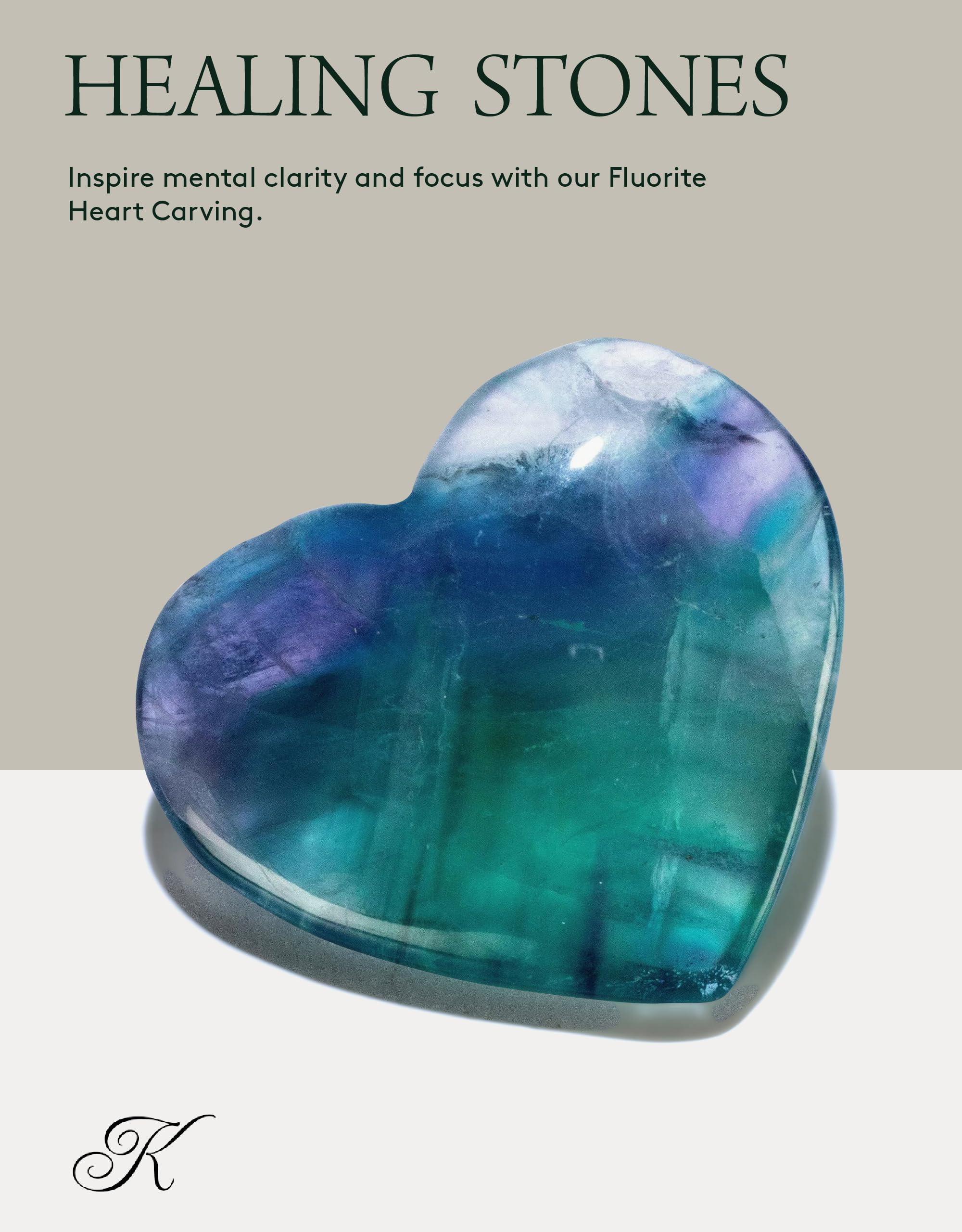 KALIFANO hematoid quartz with Reiki energy on display