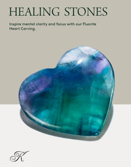 KALIFANO hematoid quartz with Reiki energy on display